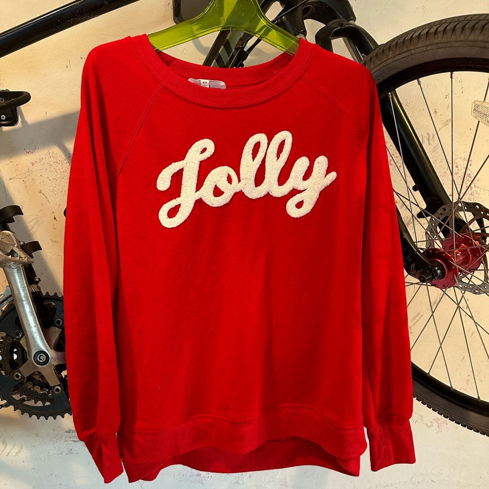 Workshop Rebublic Red Sweater Size Medium